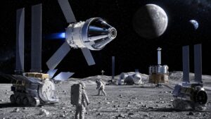 spazio missione artemis luna