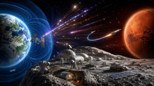 spazio vita marte luna