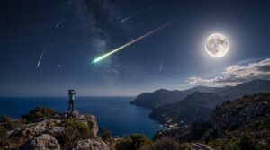 stelle cadenti luna piena