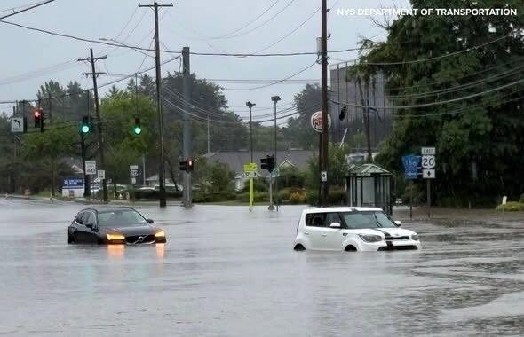 strade fiumi albany new york