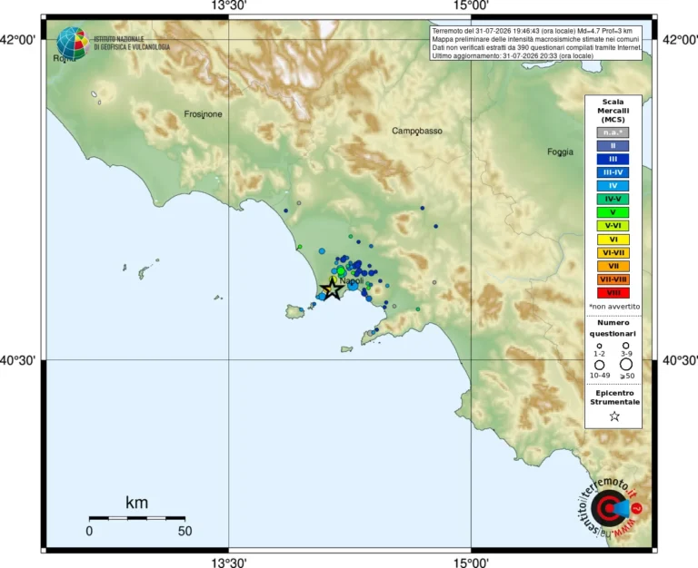 terremoto campi flegrei