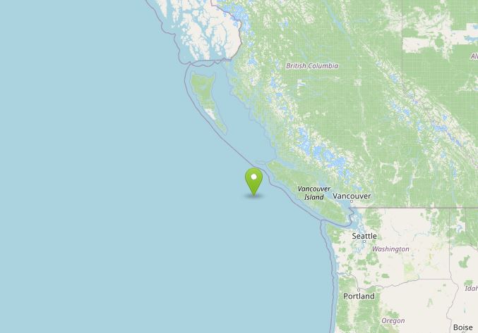 terremoto canada