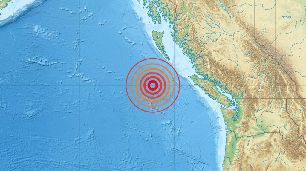 terremoto canada