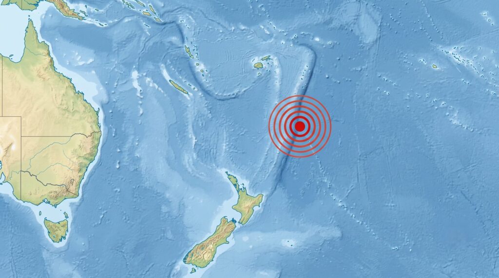 terremoto kermadec nuova zelanda
