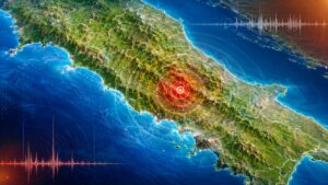 terremoto notte appennino