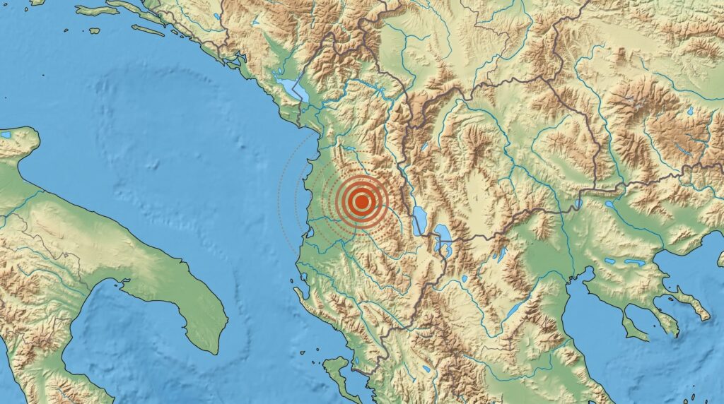 terremoto oggi albania