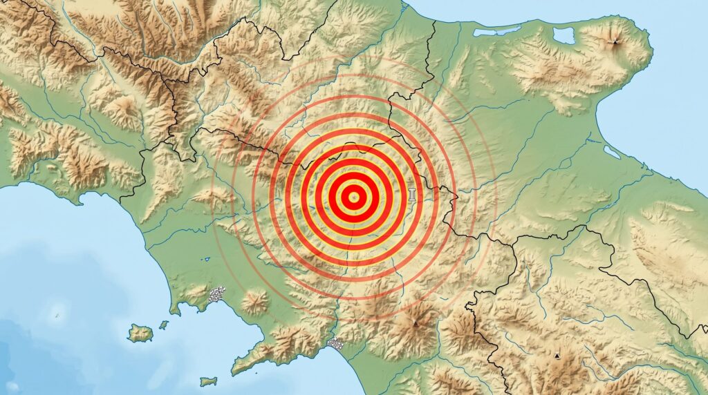 terremoto oggi campania benevento apice