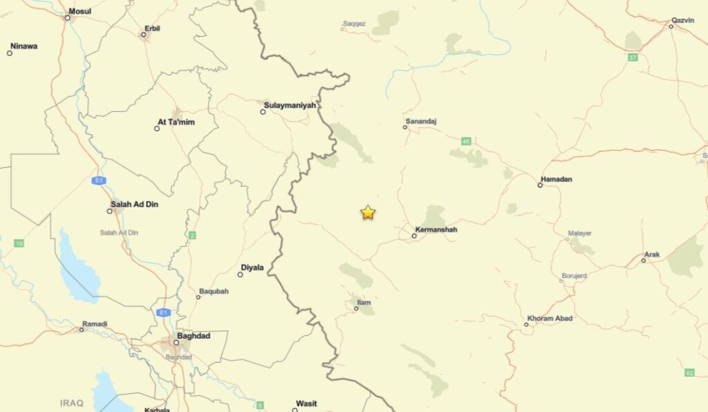 terremoto oggi iran