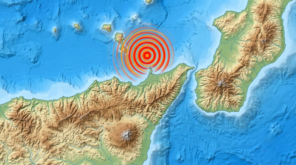 terremoto oggi sciame sismico sicilia milazzo messina