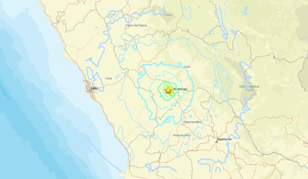 terremoto perù