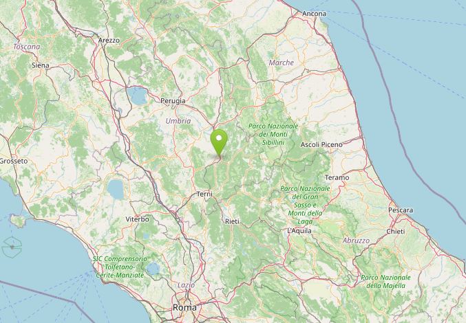 terremoto umbria