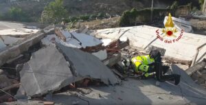 terremoto venezuela vigili fuoco