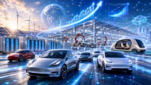 tesla produzione