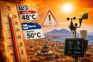 48 gradi Napoli fake news