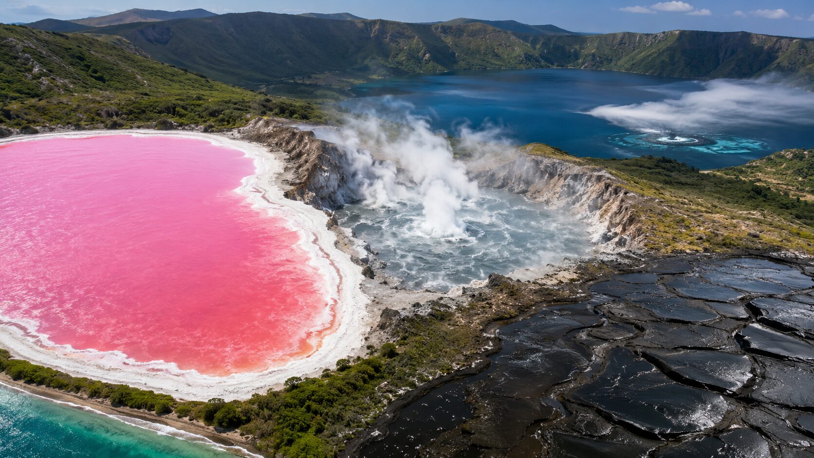 Anomalie chimiche e geologiche le formazioni lacustri più curiose ed eccezionali