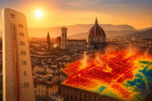 Caldo Firenze 49 gradi