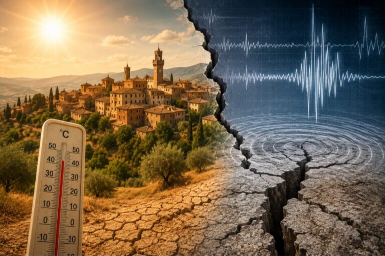 Caldo e terremoti