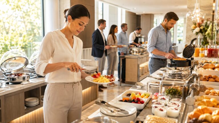 Come affrontare il buffet della colazione in Hotel le regole d'oro per non sbagliare