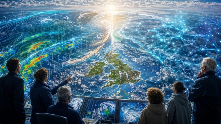 Il pubblico britannico si fida meno delle previsioni meteo fatte con l'intelligenza artificiale rispetto ai modelli tradizionali