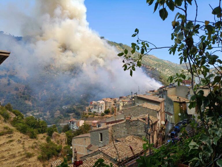 Incendi Calabria