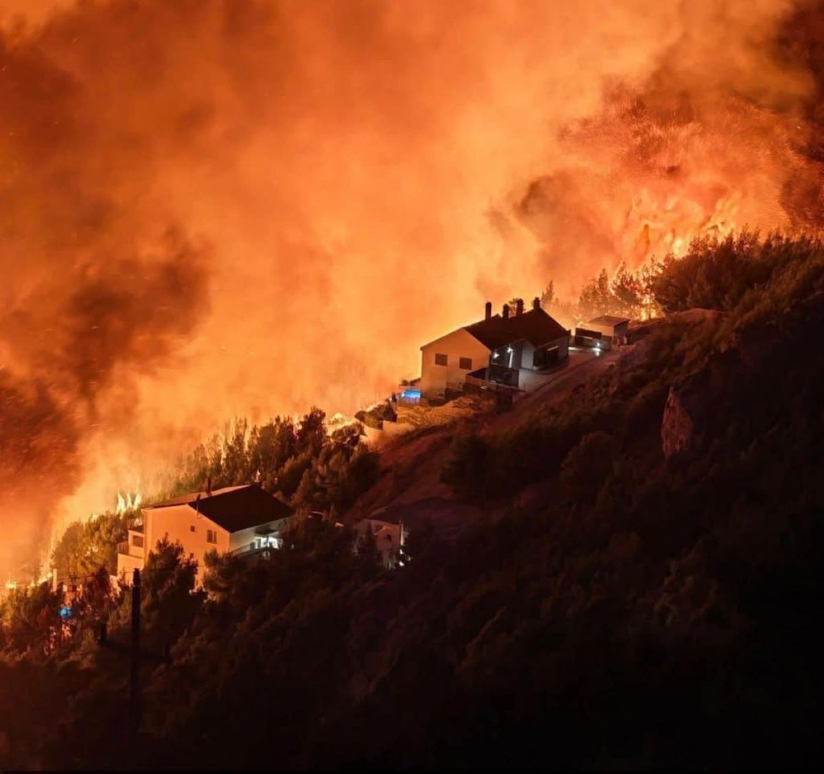 Incendi Croazia