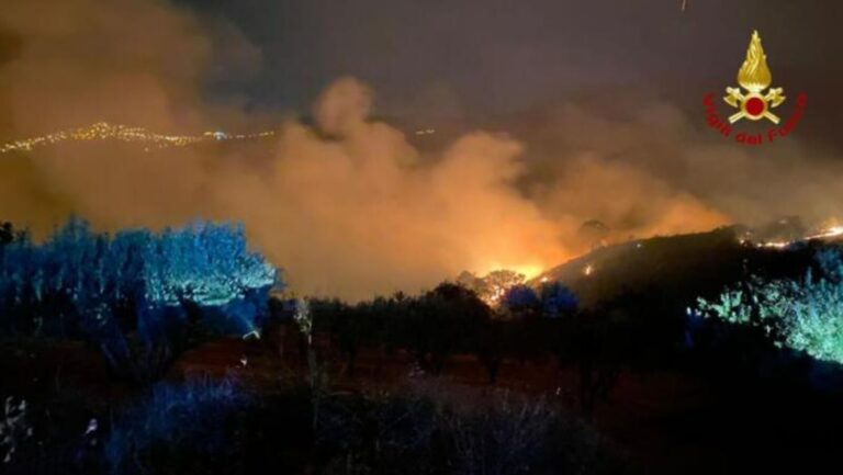 Incendi Messina