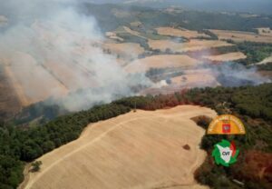 Incendi Toscana