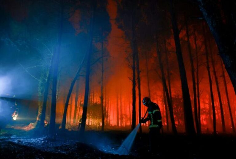 Incendi siccità