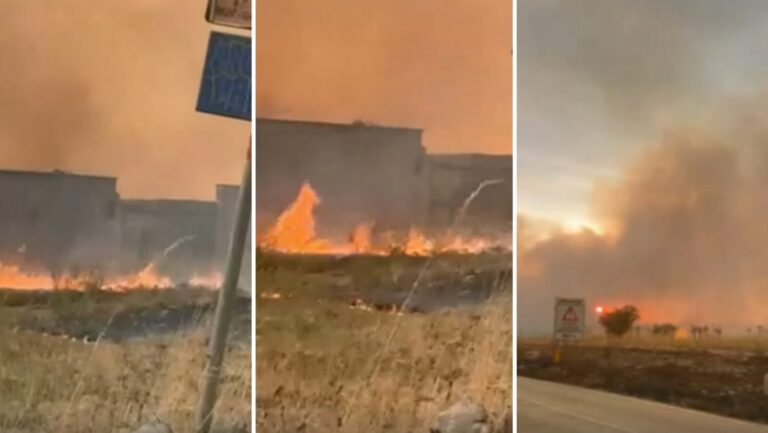 Incendio Alta Murgia