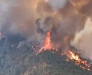 Incendio Aragona Spagna