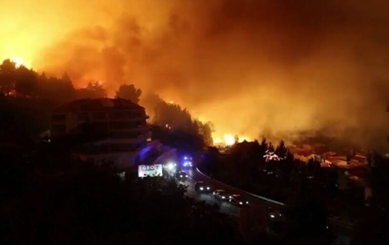 Incendio Croazia