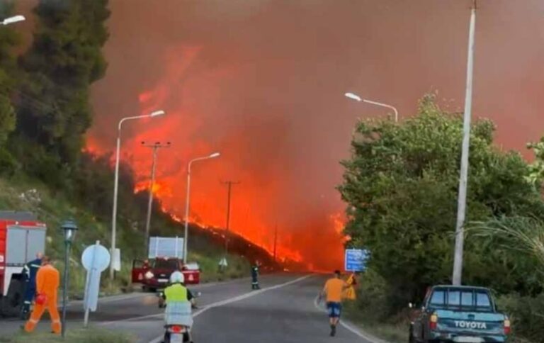 Incendio Grecia