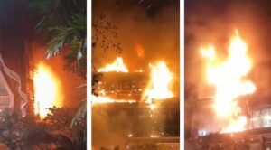 Incendio Indonesia