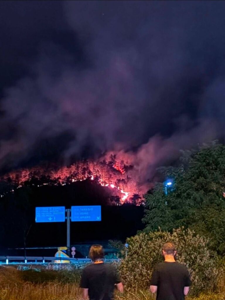 Incendio Monte Amariana