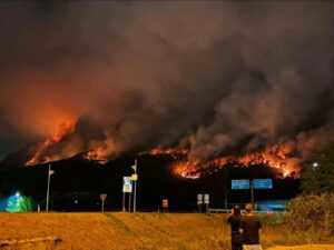 Incendio Monte Amariana
