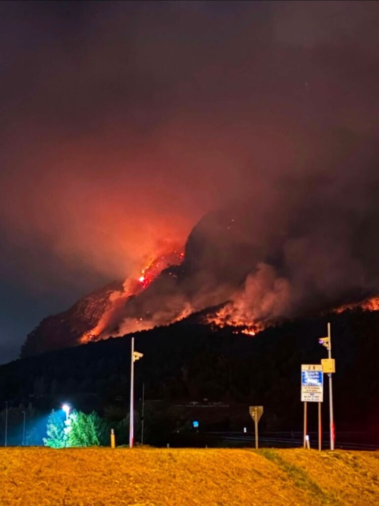Incendio Monte Amariana