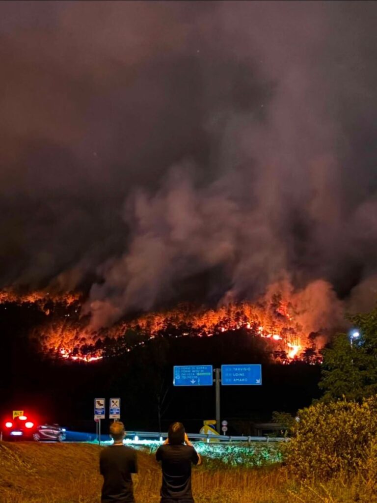 Incendio Monte Amariana
