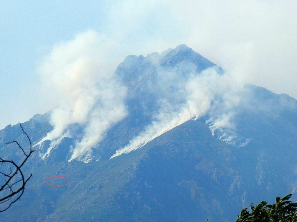 Incendio Monte Barone