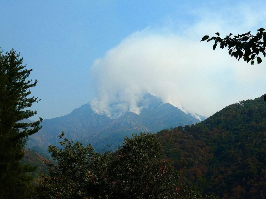 Incendio Monte Barone