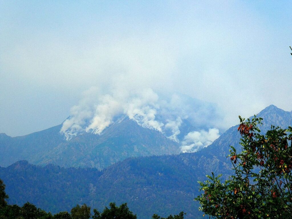 Incendio Monte Barone