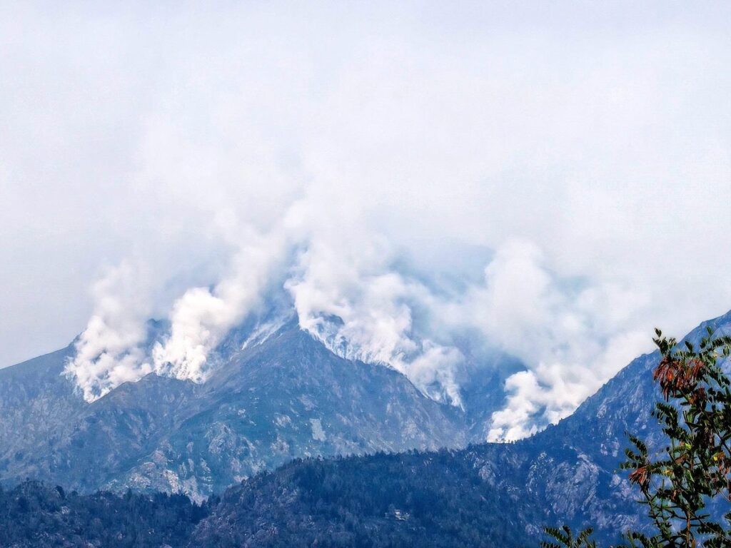 Incendio Monte Barone
