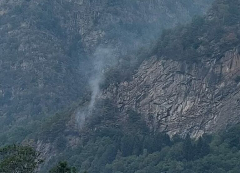 Incendio Piemonte