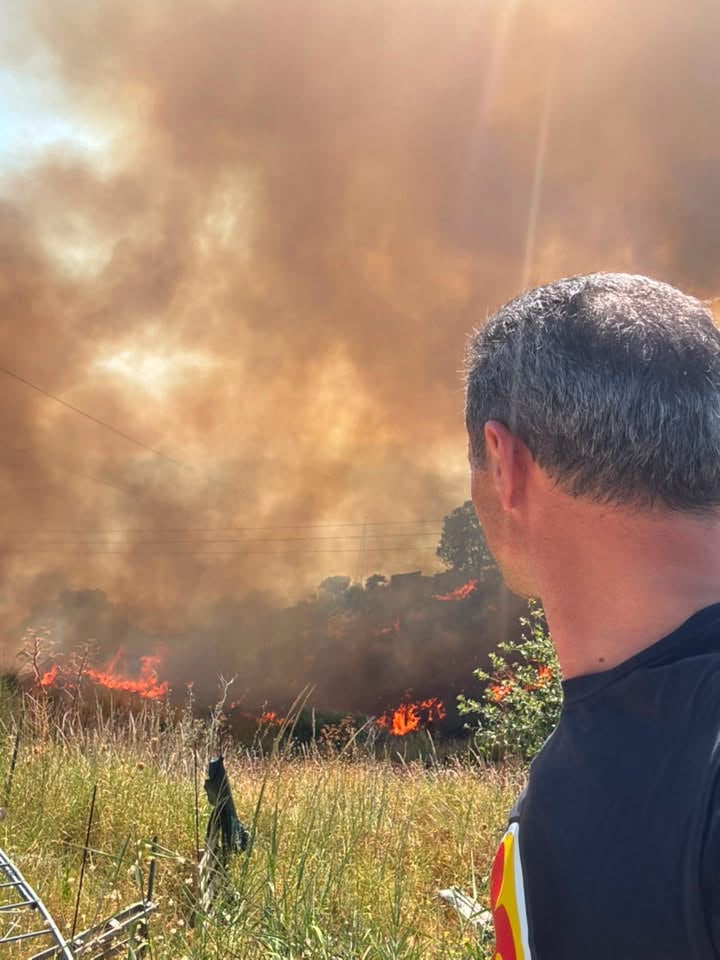 Incendio Taormina