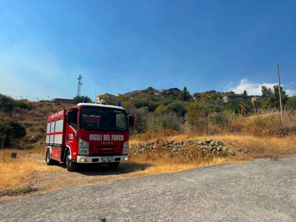 Incendio Taormina