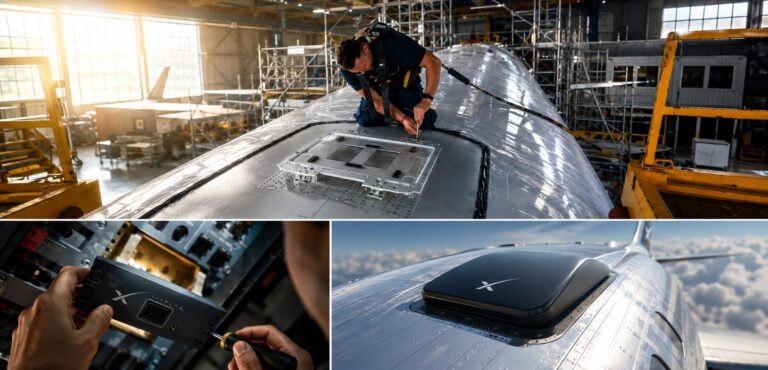 Lufthansa Starlink