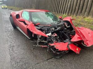 Maltempo Ferrari incidente