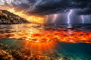 Marine heatwaves Mediterraneo