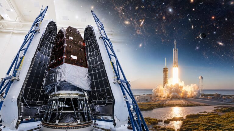 NASA e SpaceX verso il lancio del Roman Space Telescope completato l'incapsulamento nel Falcon Heavy