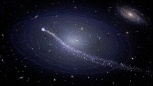 Oyashio il primo flusso stellare extragalattico svela i segreti della materia oscura