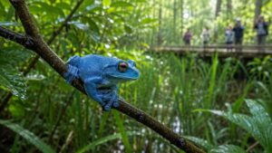 Rana Arboricola Blu